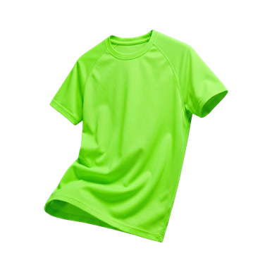 T-SHIRT SPORT HOMME – JHK – SPORTMAN — couleur Vert Lime